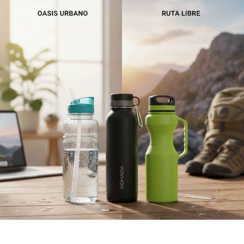Botellas y Vasos