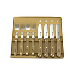 Set 4 Cuchillos 5" y 4 Tenedores de Asado