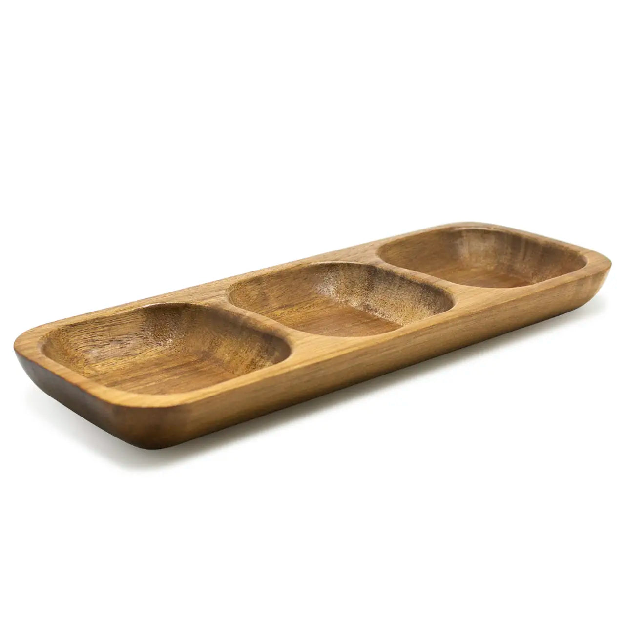 PLATO COMPARTIMIENTO APERITIVO MADERA WAYU