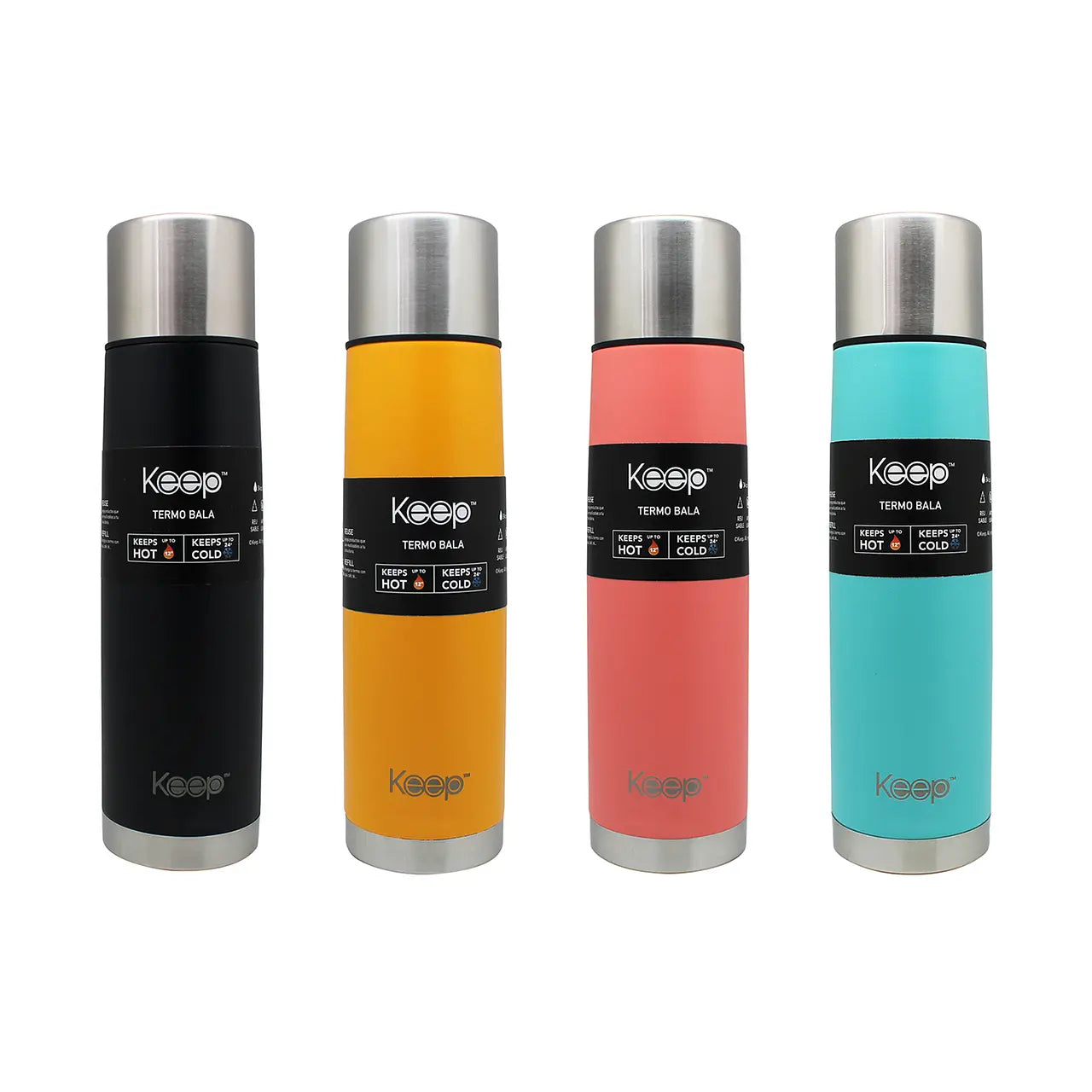 TERMO BALA KEEP 500 ml Rubber