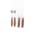 Set 2 Cuchillos 5" y 2 Tenedores de Asado