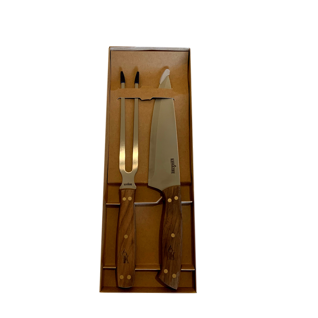 Set Tenedor y Cuchillo parrillero KangKawe