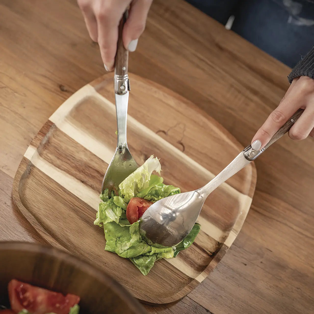 SET CUCHARAS ENSALADAS 2 PCS WAYU