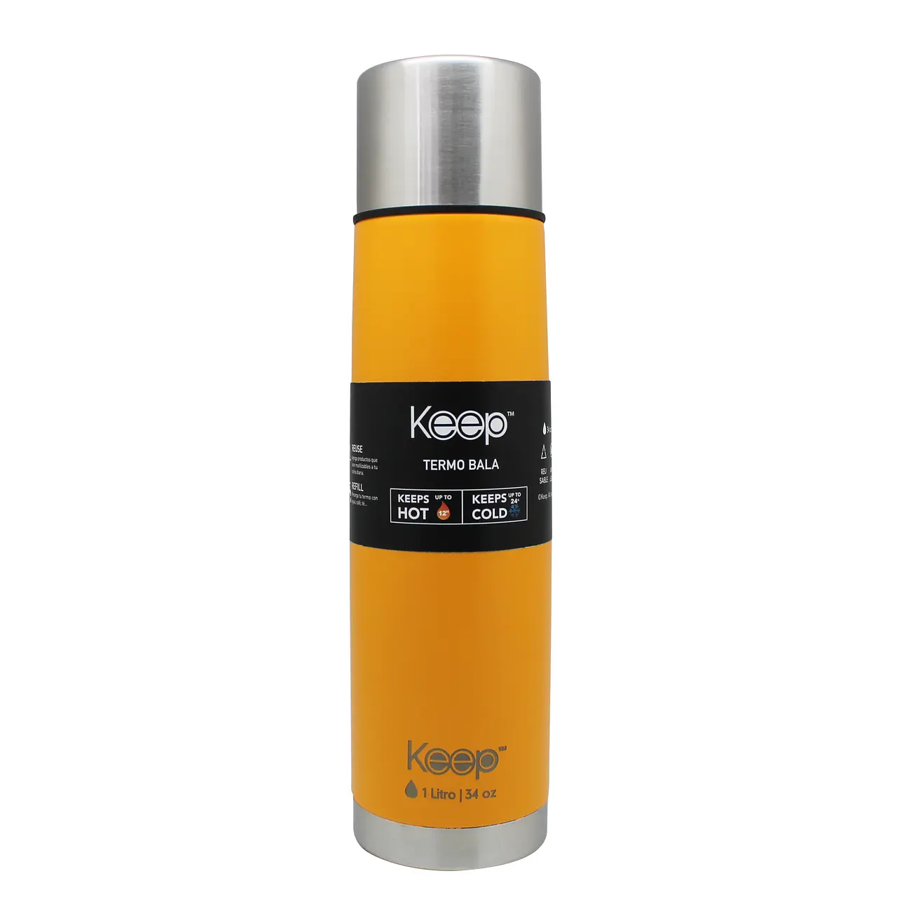 TERMO BALA KEEP 500 ml Rubber
