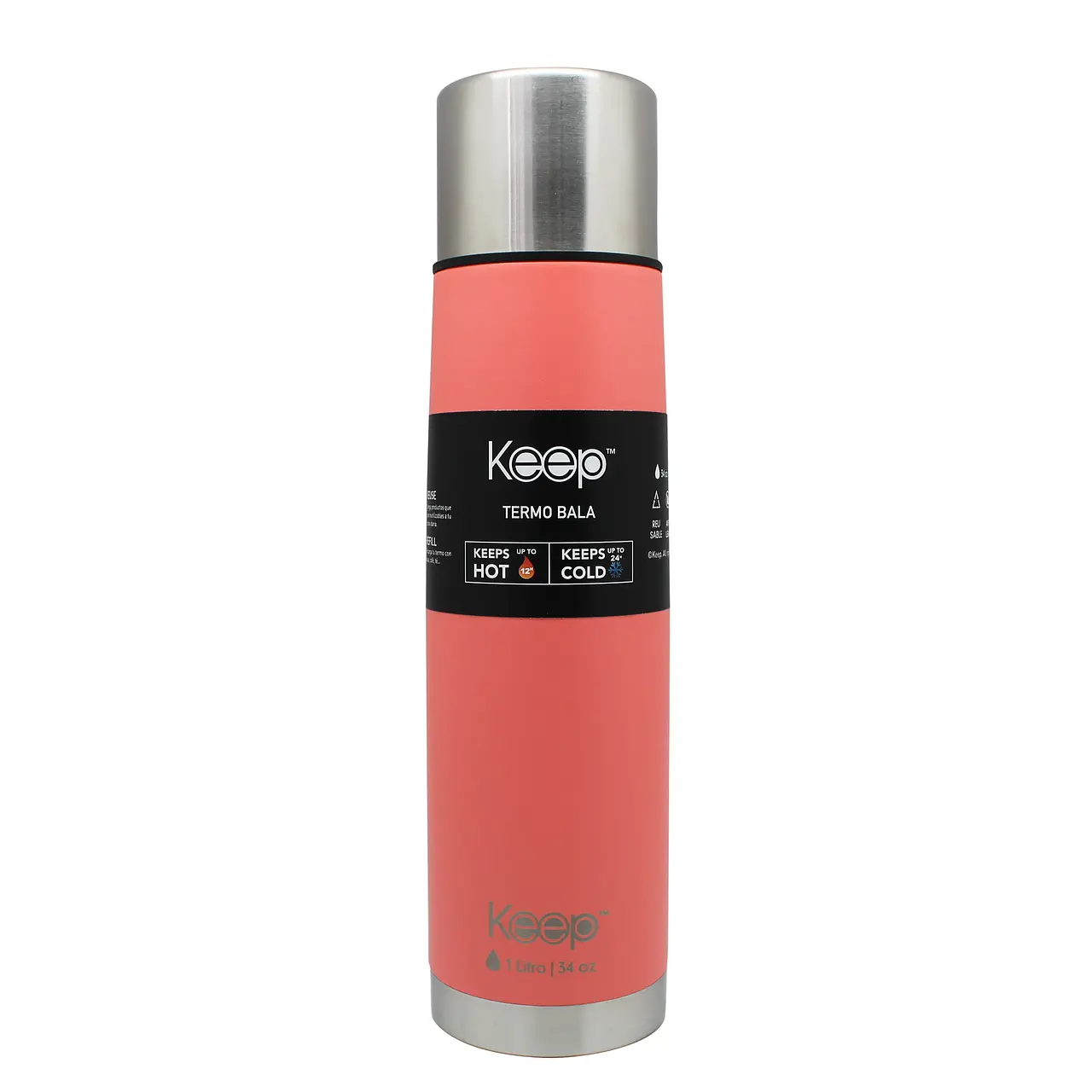 TERMO BALA KEEP 500 ml Rubber