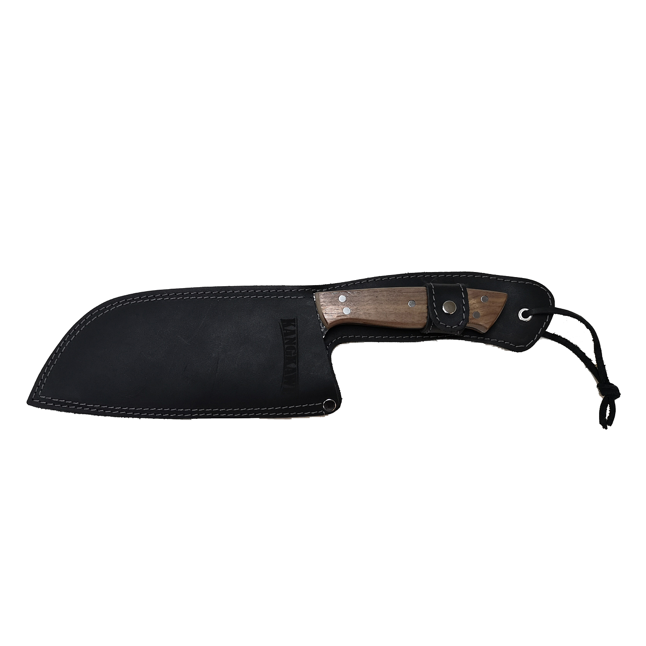 Machete 8" Panguipulli c/Funda de Cuero Negra