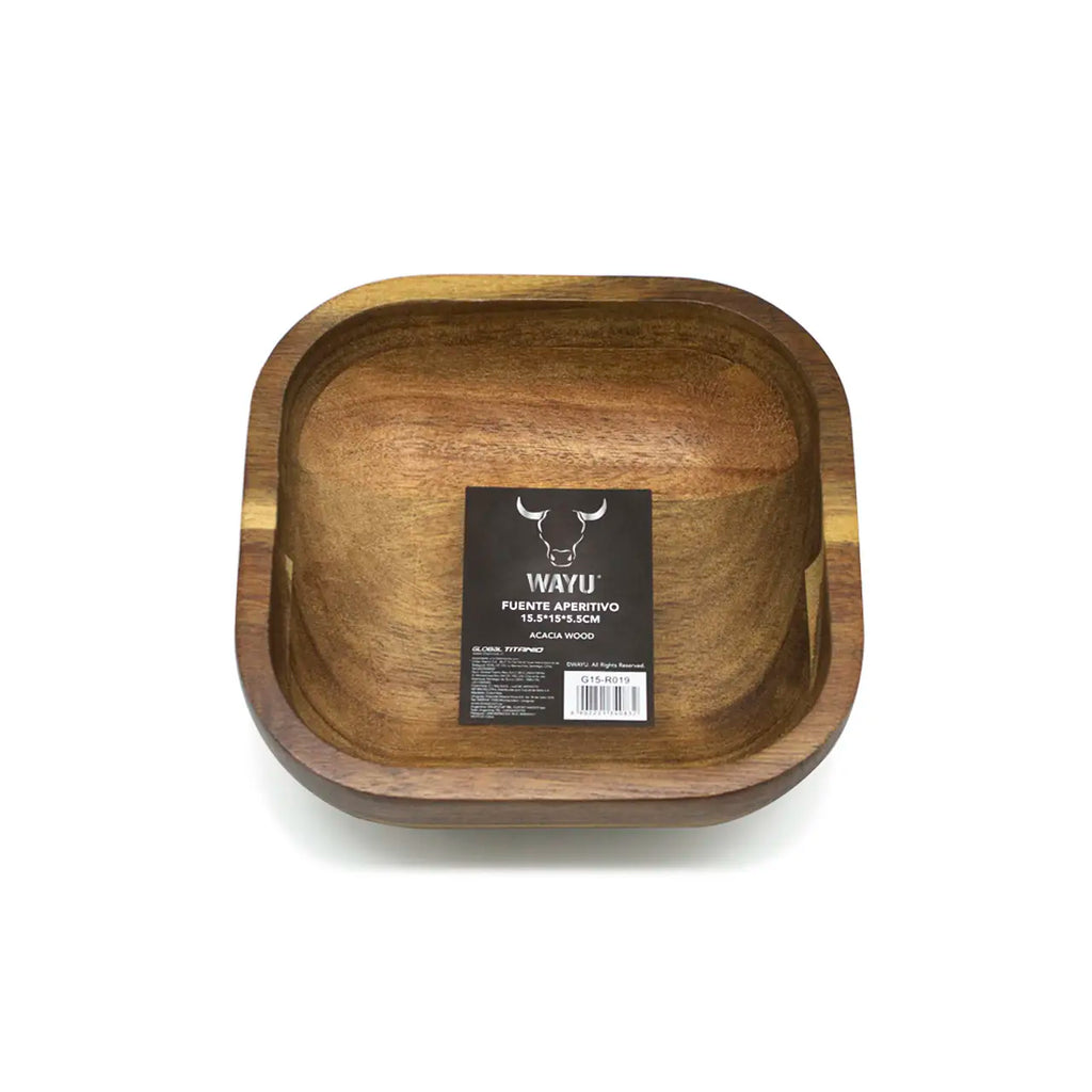 FUENTE APERITIVO MADERA WAYU