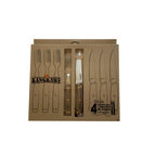 Set 4 Cuchillos 5" y 4 Tenedores de Asado