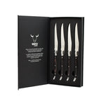 Set 4 Cuchillos Negro Mesa Wayu Limited