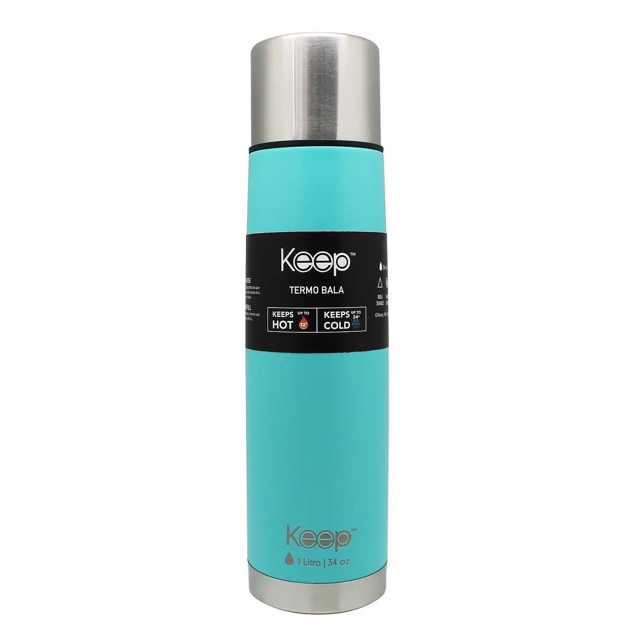 TERMO BALA KEEP 500 ml Rubber