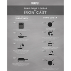 SARTEN 28 cm IRON CAST WAYU