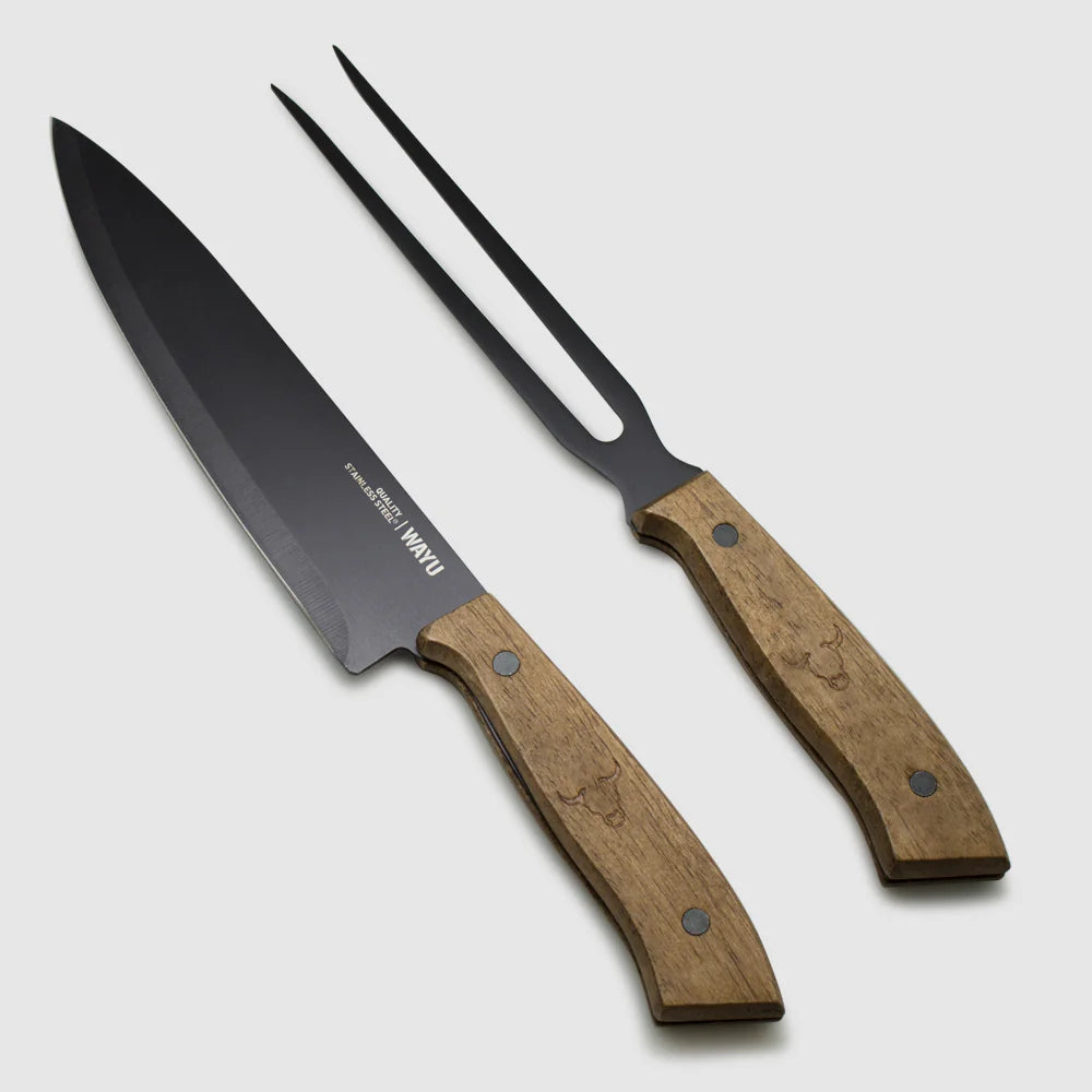Cuchillo Tenedor Premium Wayu