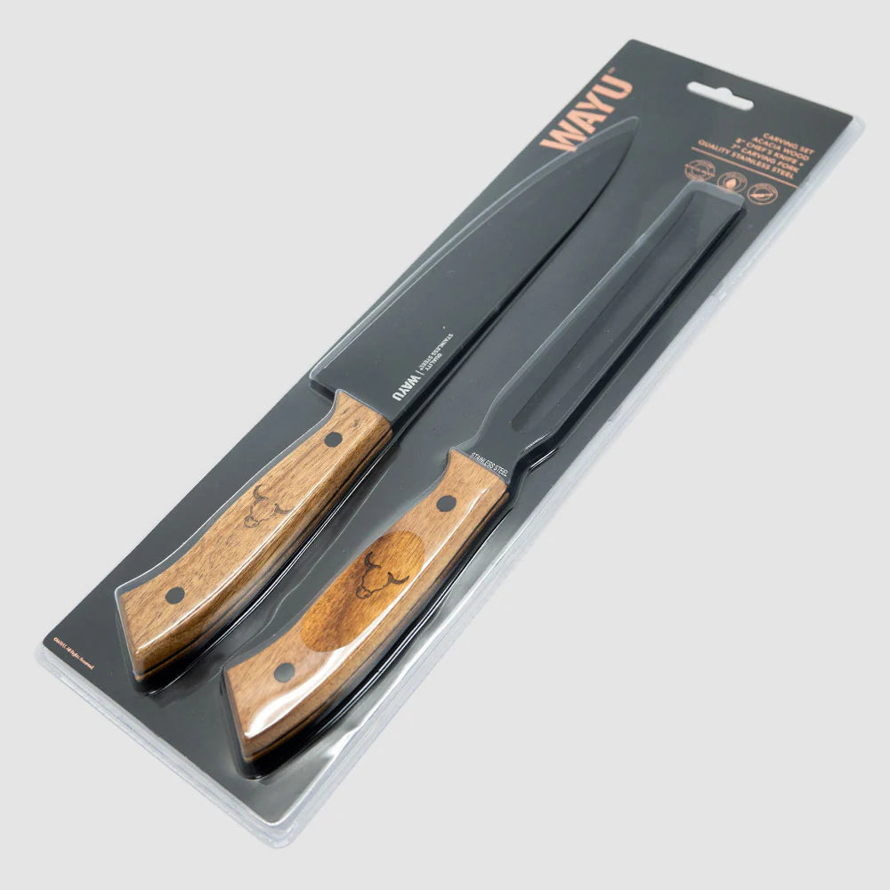 Cuchillo Tenedor Premium Wayu