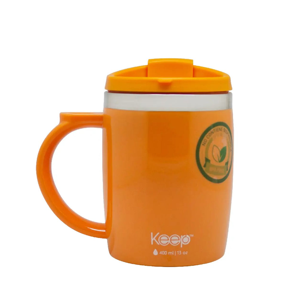 MUG TERMO KEEP COLORES  400 ML