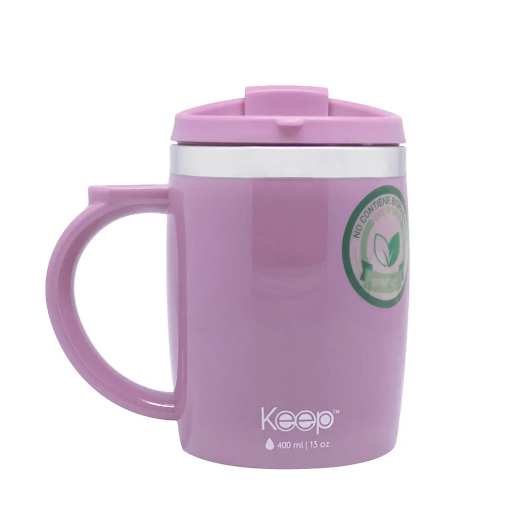 MUG TERMO KEEP COLORES  400 ML