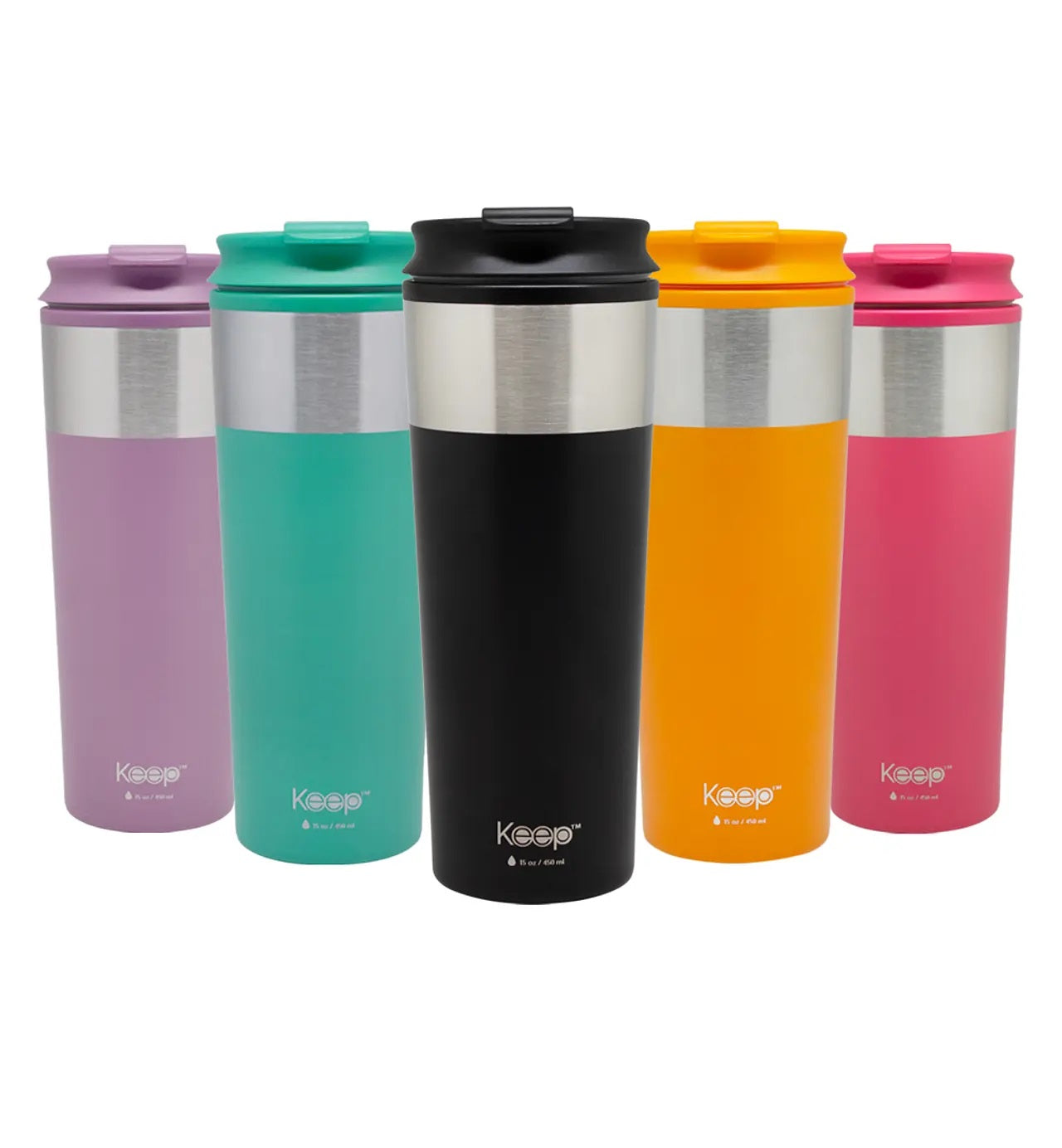 MUG METÁLICO KEEP 450 ML